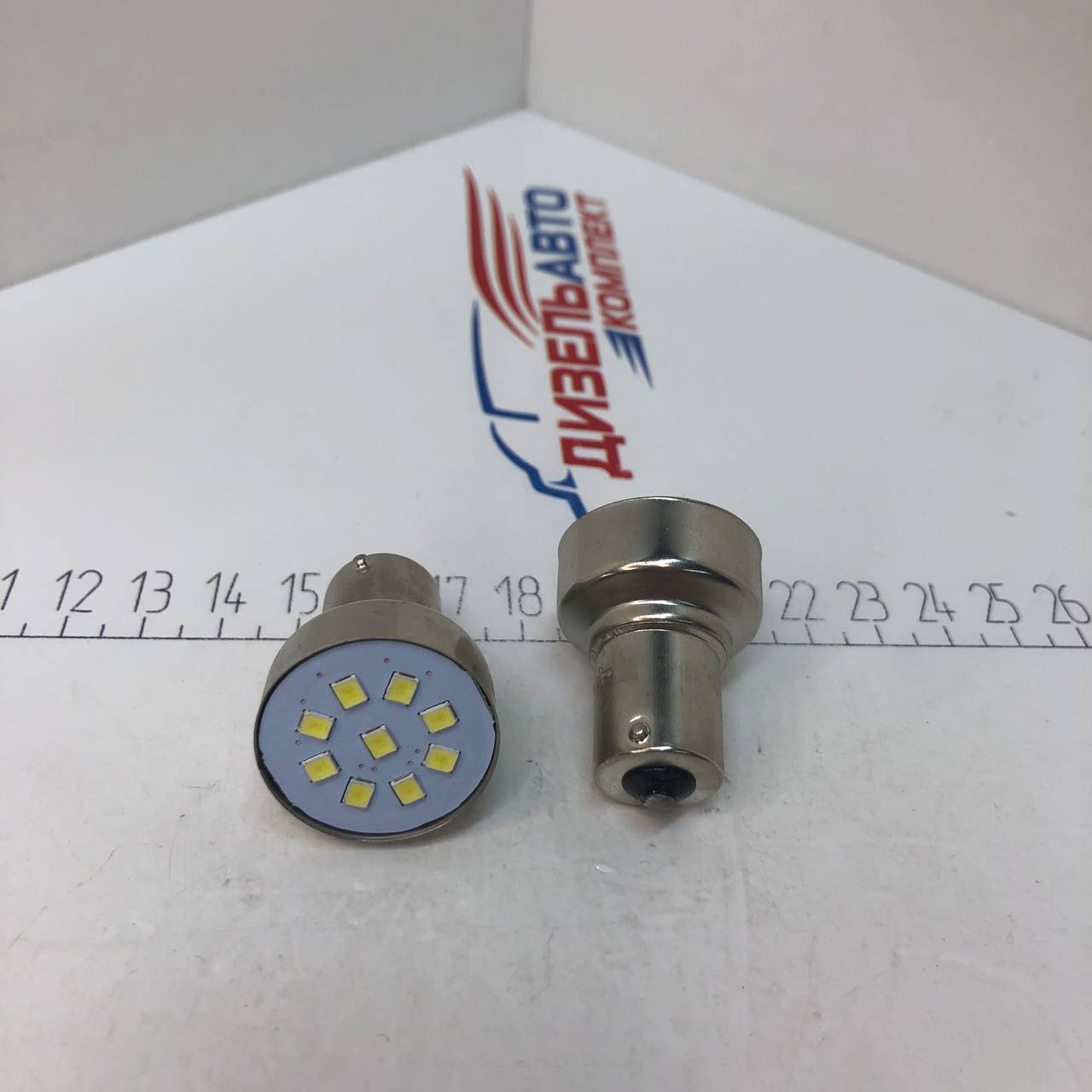 Лампа 12-21 диод 9 SMD белая
