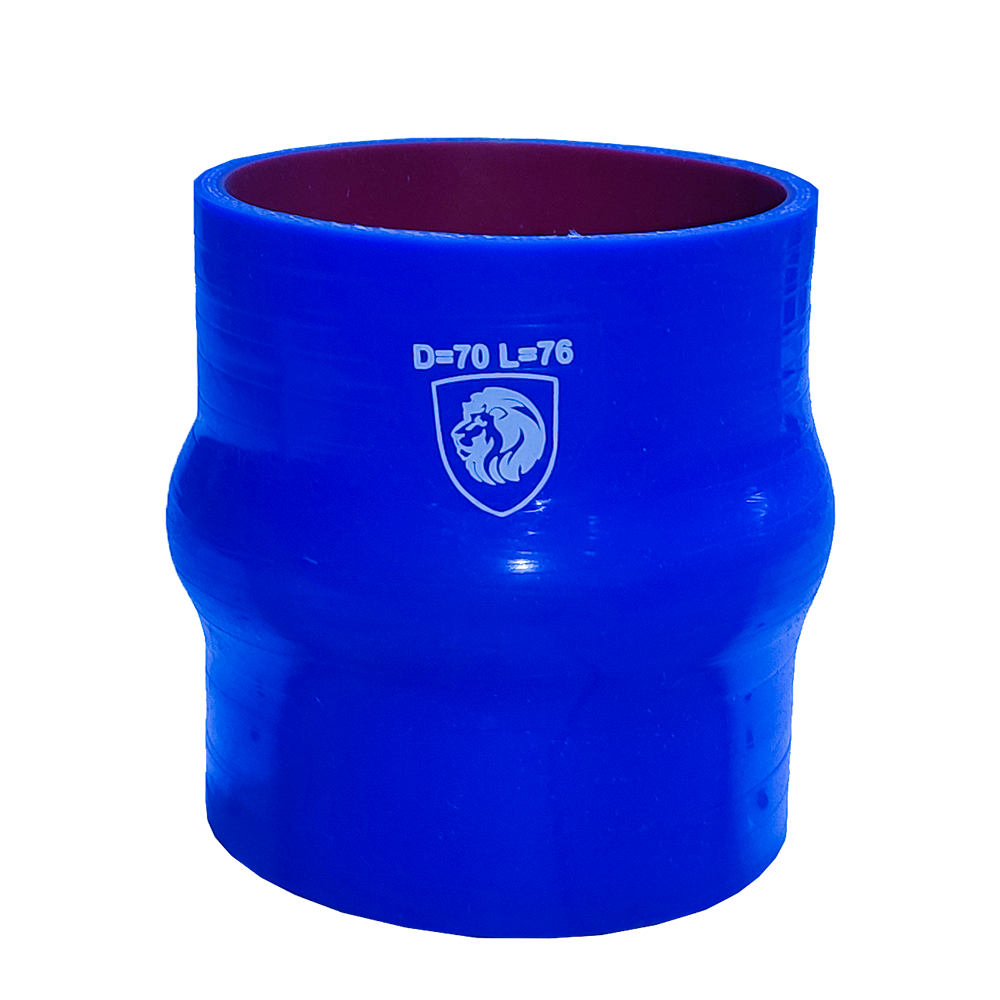 Шланг демпферный D=70 мм L=76 мм (силикон)
