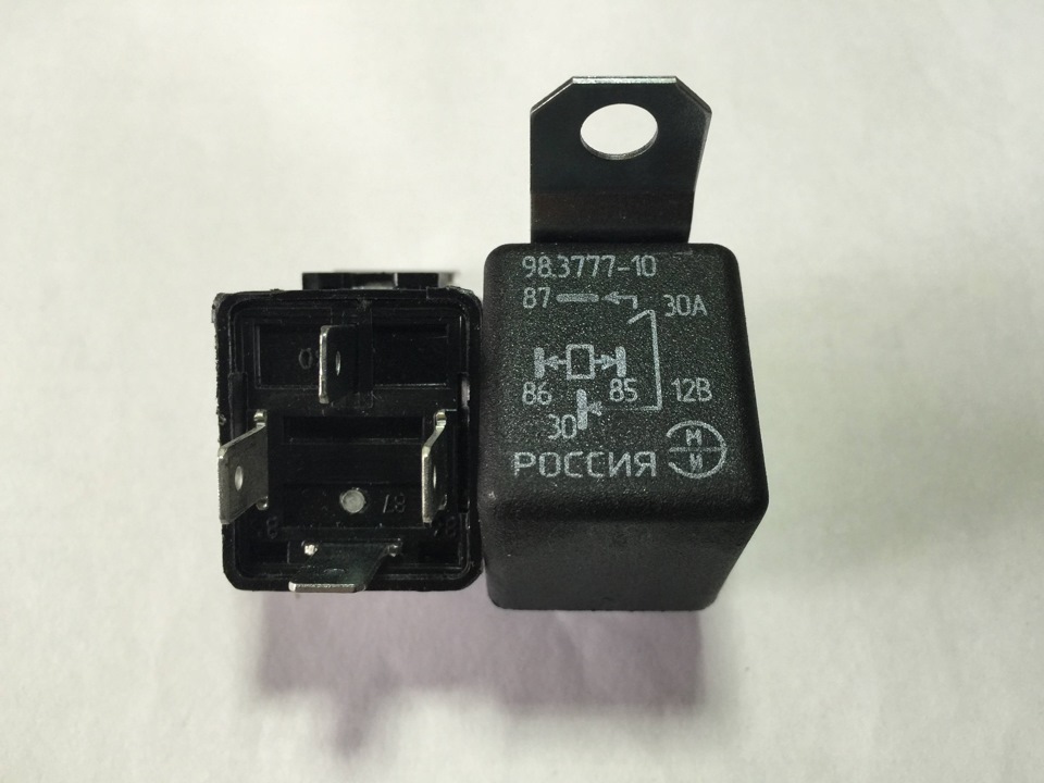 Реле 12В 4-х конт. 98-10 ГАЗ, УАЗ