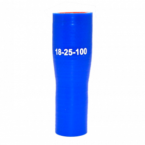Шланг переходной D=18/25 мм L=100 мм (силикон)