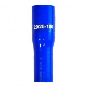Шланг переходной D=20/25 мм L=100 мм (силикон)
